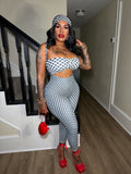 Polka Dot Jumpsuit Set