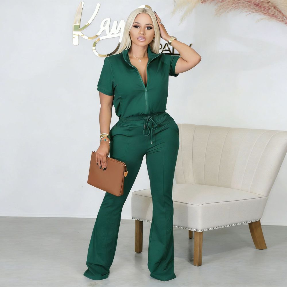 Solid Wide Leg Set