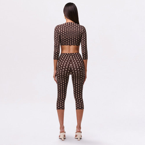 Ruched Three Piece Set